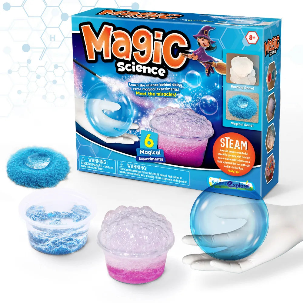 STEM Science Kit: 9 DIY Experiments for Kids