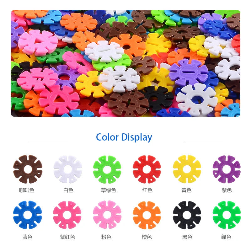 Multicolor Building Blocks - 100pcs Kids DIY Construction Set