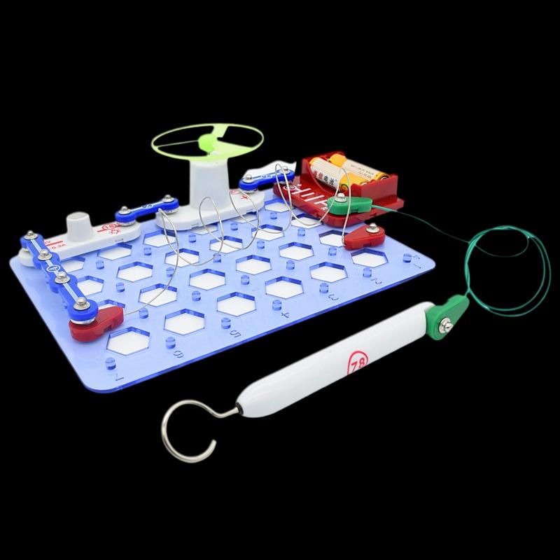 Educational Toys: Kids' Electricity Set - Fun Electronic Building Blocks