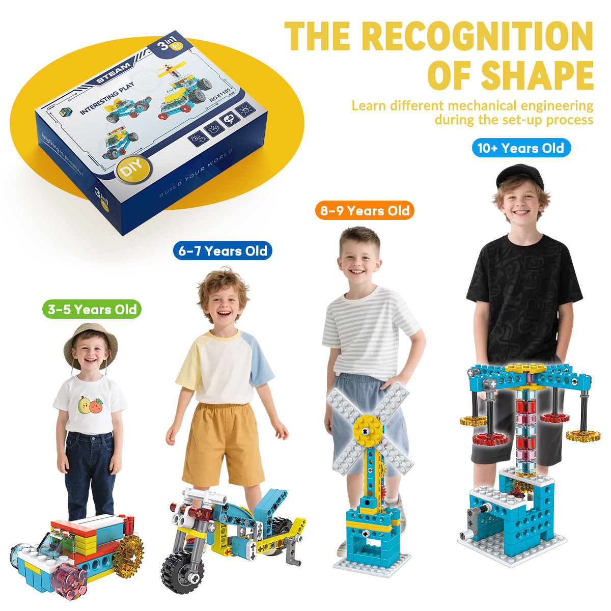 Lego Robots: STEM Programming Blocks - Educational Science Toys for Kids