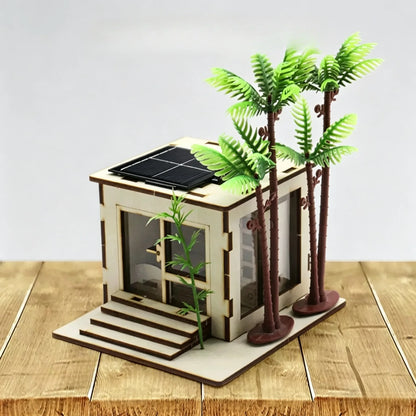 Solar Children's Science and Education Experiment Diy Handcrafted Assembly Model Children's Science and Education Gift