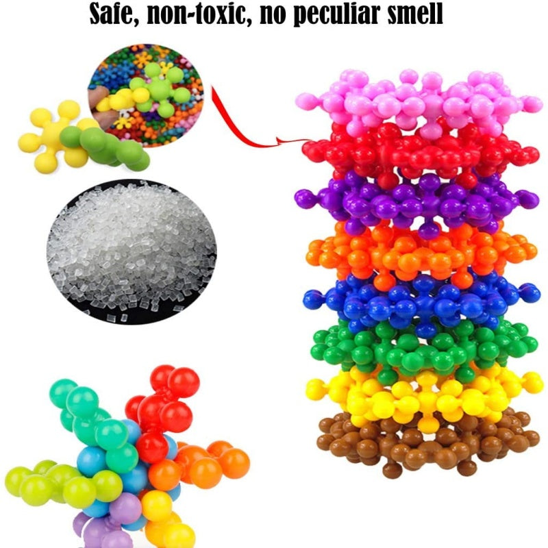 48PCS Snowflake Building Blocks - DIY Educational Toys