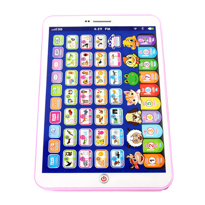 Educational Toys: Spanish Alphabet Kids Tablet - Touch & Learn Educational Toy
