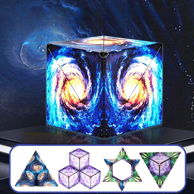 Magic Shasibo Cube: Magnetic Fidget Puzzle Game