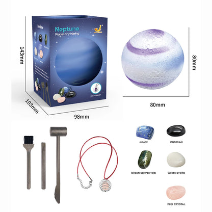 Science Kit Children's Archaeology Dig Kit - Solar System Gem Exploration