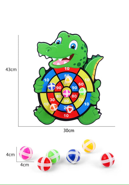 Montessori Dart Board Game: Indoor Sports for Kids 3-7