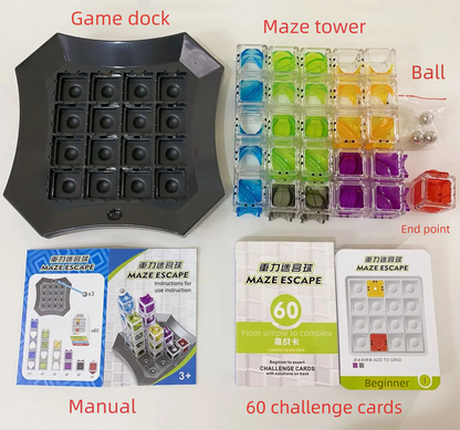 3D Maze Escape Ball: Kids' Puzzle Game & Focus Toy
