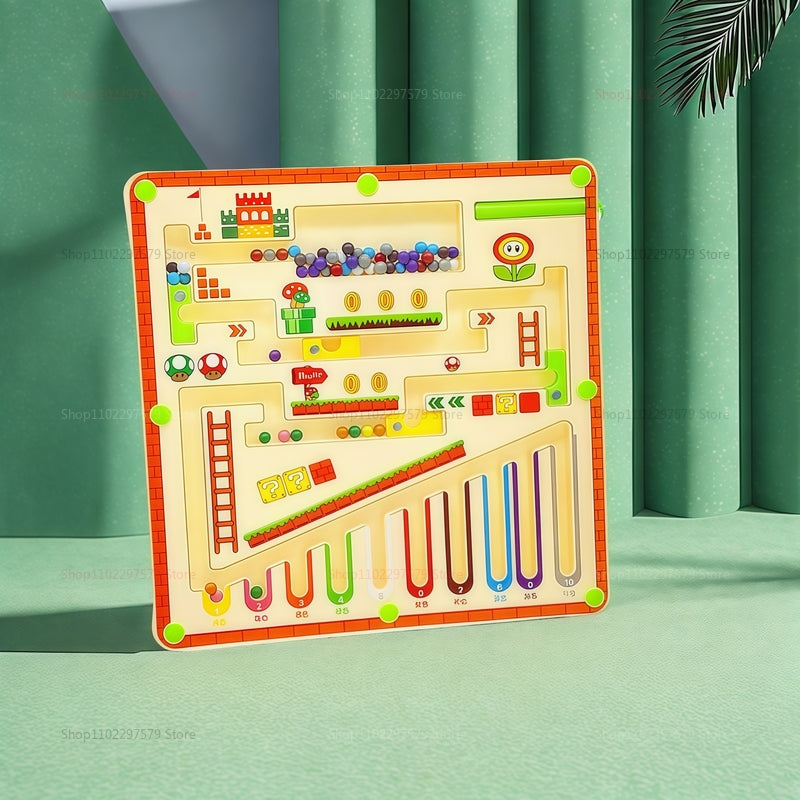 Montessori Toy - Magnetic Maze Enhance Kids' Coordination